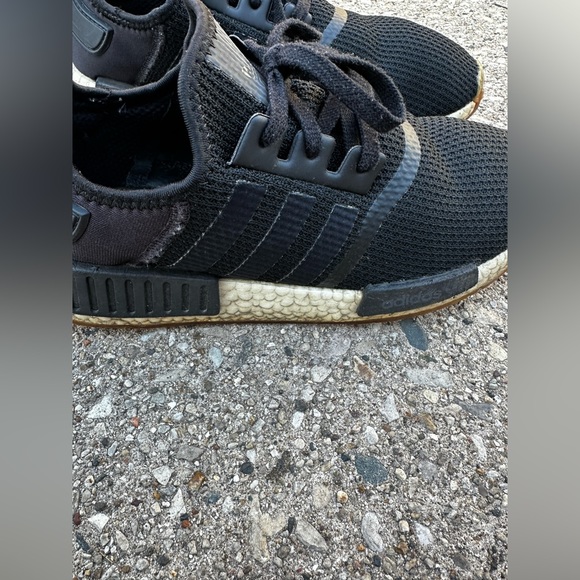 SOLD!!! ADIDAS NMD_R1 Primeknit Black 11 Men Running Athletic Sneakers - Picture 2 of 16
